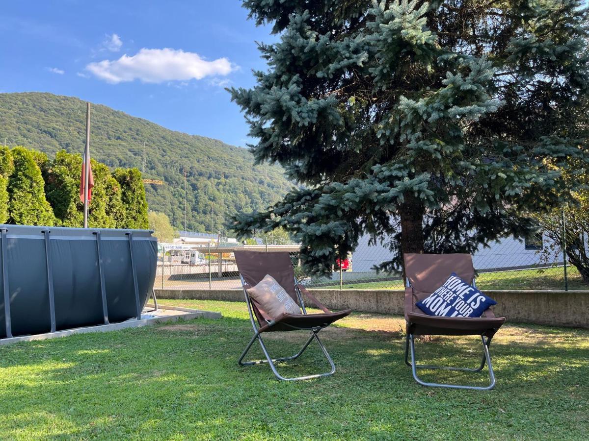 Casa Stefania Con Giardino A Lugano Hotell Grancia Exteriör bild